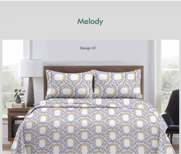Pure_Cotton_Arch_Pattern_Print_Grey_And_Purple_Double_Bedsheet