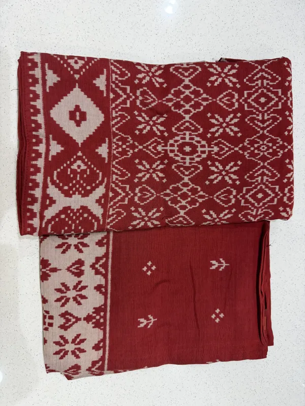 Maroon_Maheshwari_Gadwal_Geometric_Floral_Unstitched_Suit_For_Women