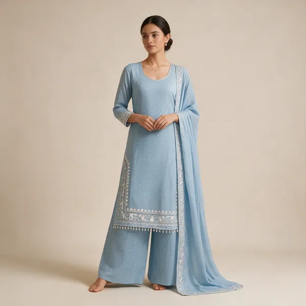 Light_Blue_Organza_Embroidered_Unstitched_Suit_For_Women