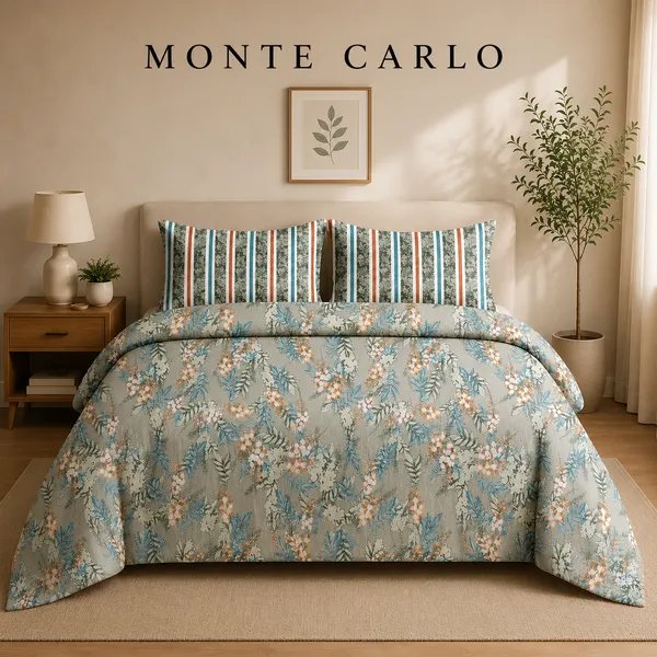 Pure_Cotton_Traditional_Paisley_Print_Sea_Green_Double_Bedsheet