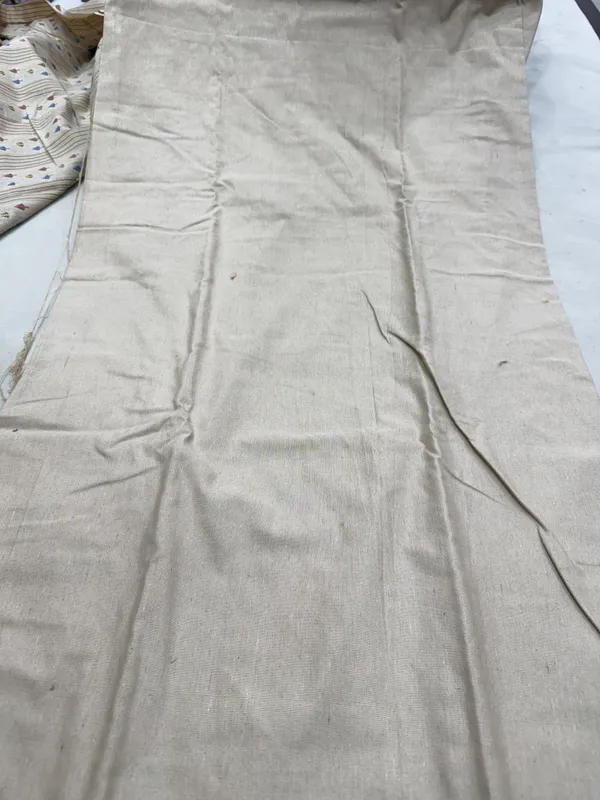 Cream_Handloom_Cotton_Printed_Unstitched_Suit_For_Women