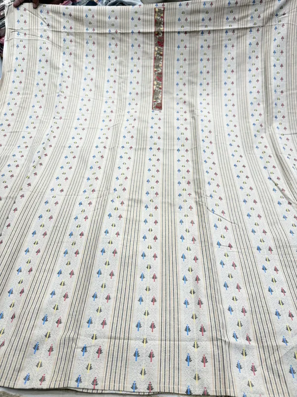 Cream_Handloom_Cotton_Printed_Unstitched_Suit_For_Women
