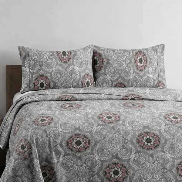 Pure_Cotton_Traditional_Floral_Medallion_Print_Double_Bedsheet