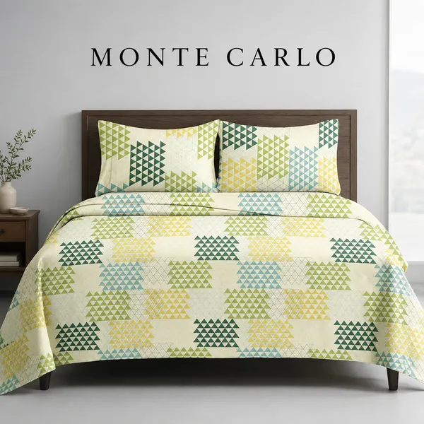 Pure_Cotton_Geometric_Triangle_Print_Double_Bedsheet