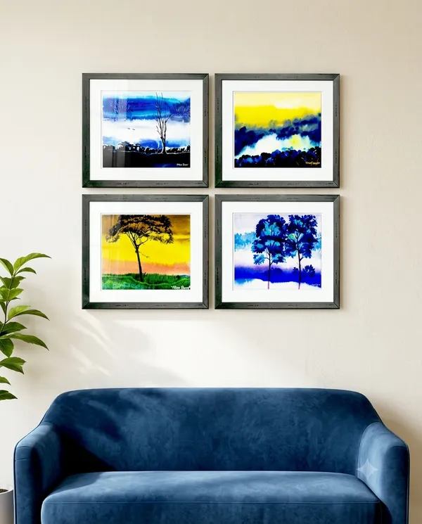 Framed_Painting_Premium_Wall_Art_Pack_of_4