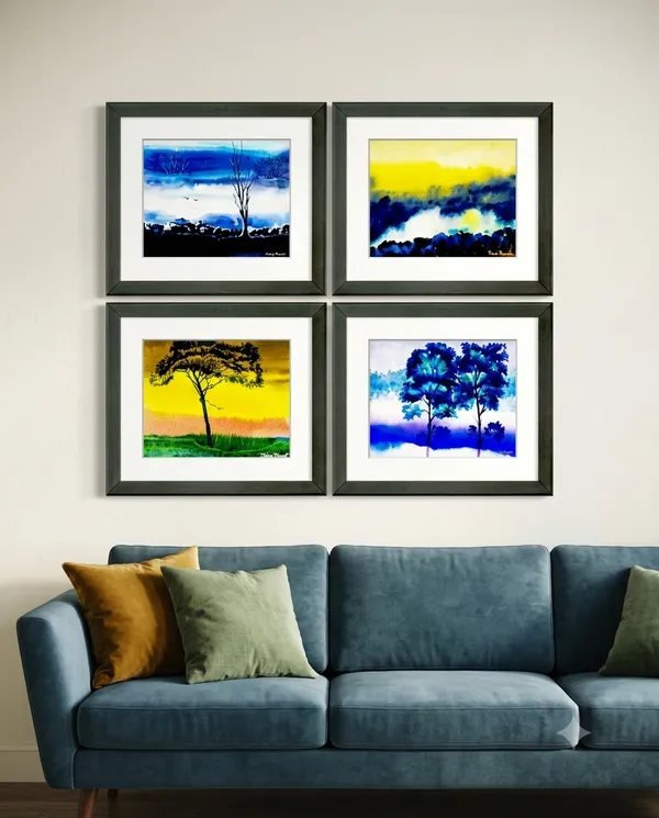 Framed_Painting_Premium_Wall_Art_Pack_of_4