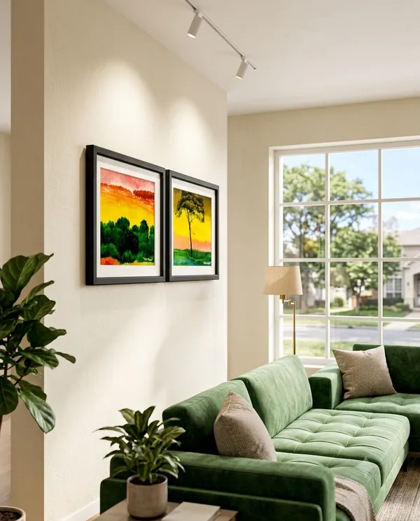 Green_Forest_Living_Room_Set_-_Premium_Wall_Art_Pack_of_2_-_Perfect_decor_for_Living_Room,_Bedroom_,_Offices_or_any_space