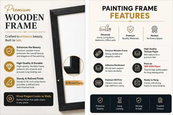 Framed_Painting_Premium_Wall_Art_Pack_of_4