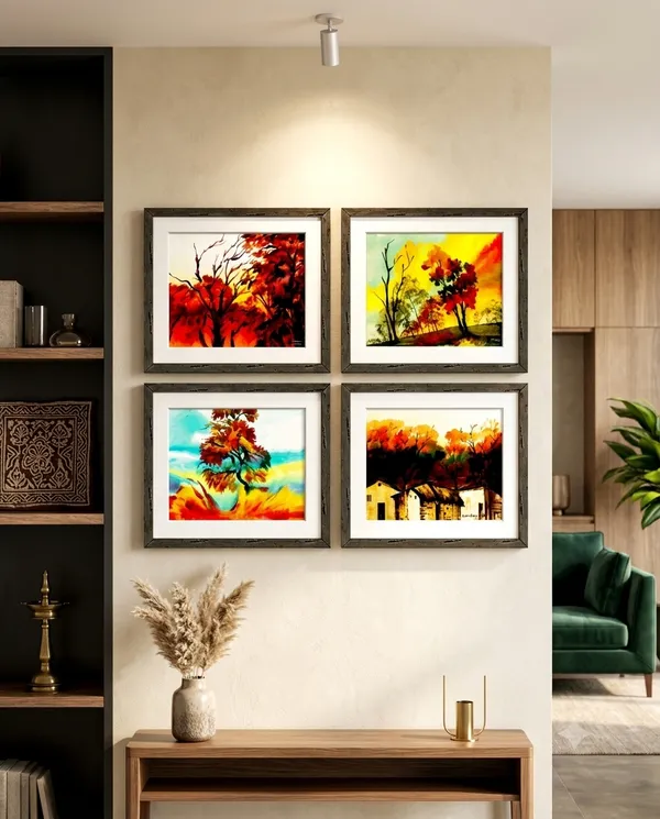 Framed_Painting_Premium_Wall_Art_Pack_of_4