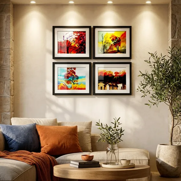 Framed_Painting_Premium_Wall_Art_Pack_of_4