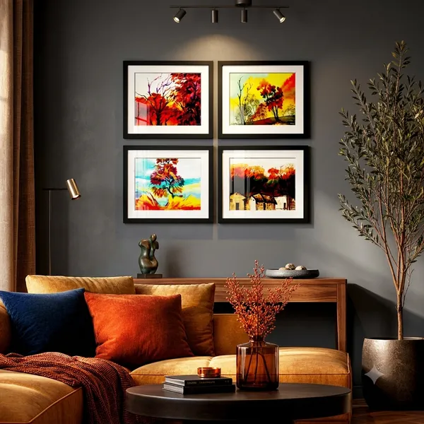 Framed_Painting_Premium_Wall_Art_Pack_of_4