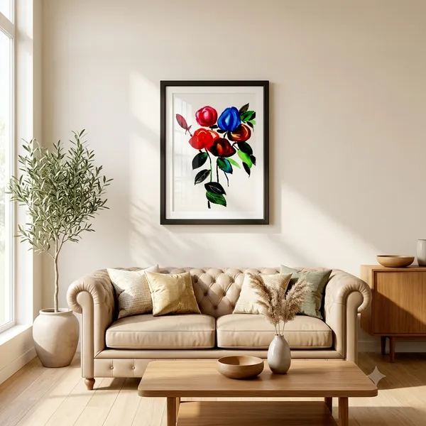 Premium_Red_Rose_Botanical_Wall_Art_-_Premium_Wall_Art_-_Perfect_decor_for_Living_Room,_Bedroom_,_Offices_or_any_space
