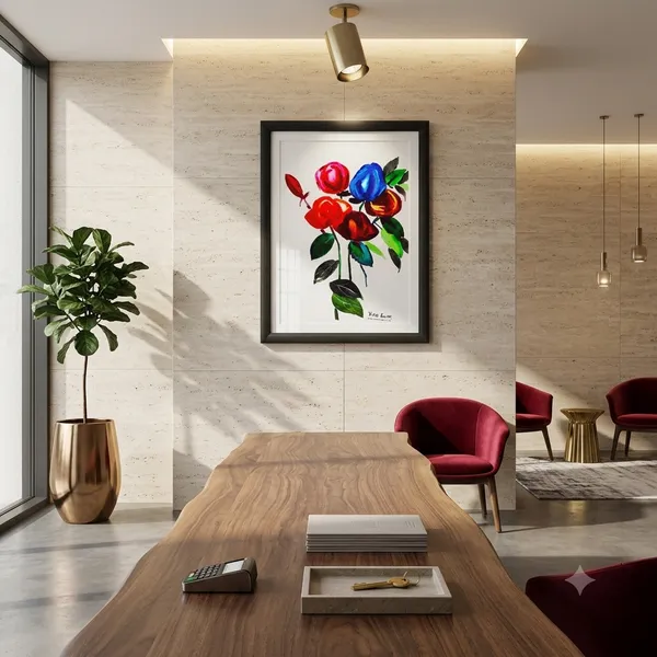 Premium_Red_Rose_Botanical_Wall_Art_-_Premium_Wall_Art_-_Perfect_decor_for_Living_Room,_Bedroom_,_Offices_or_any_space