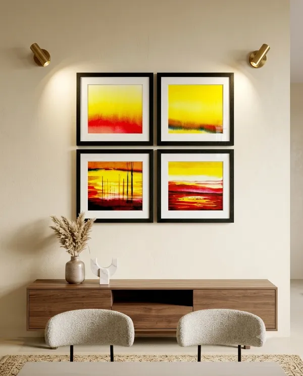 Framed_Painting_Premium_Wall_Art_Pack_of_4