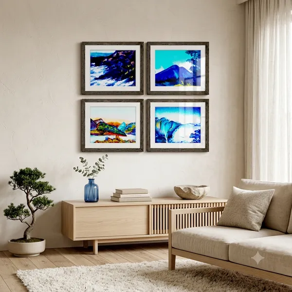 Framed_Painting_Premium_Wall_Art_Pack_of_4