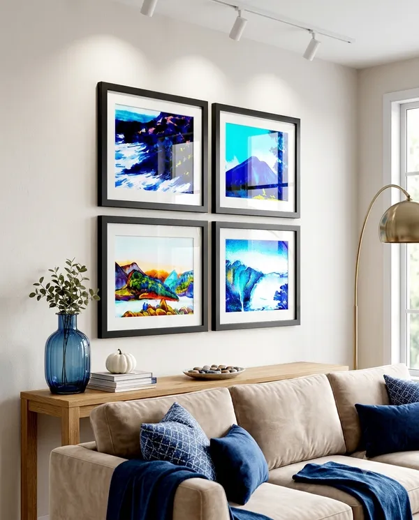 Framed_Painting_Premium_Wall_Art_Pack_of_4