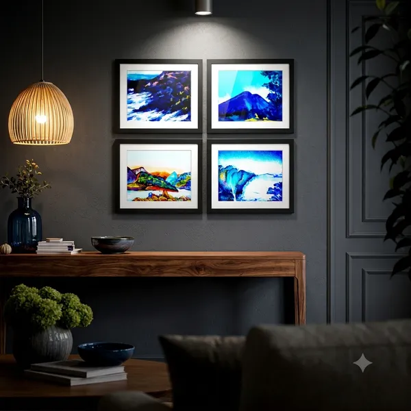 Framed_Painting_Premium_Wall_Art_Pack_of_4