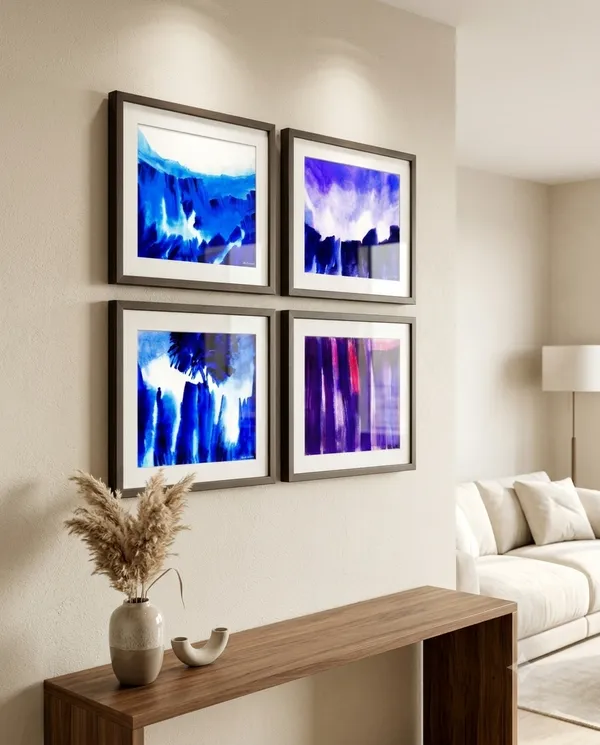 Framed_Painting_Premium_Wall_Art_Pack_of_4
