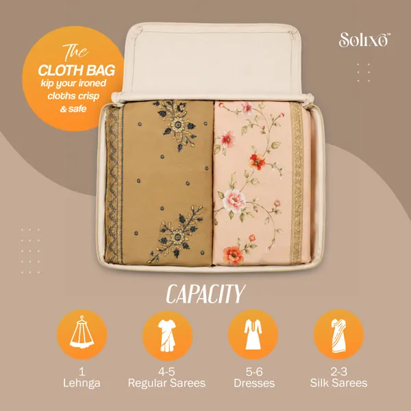 Cream_Cotton_Canvas_Zip_Closure_Saree_Lehenga_Storage_Bag_Pack_Of_3