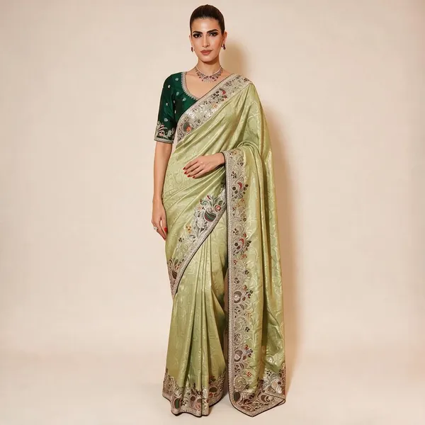 Pista_Green_Soft_Pure_Kanjivaram_Silk_Saree_For_Women