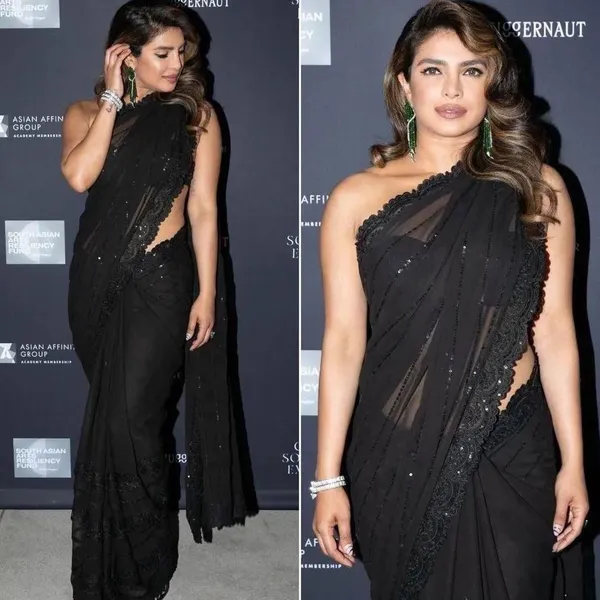 Black_Georgette_Saree_For_Women