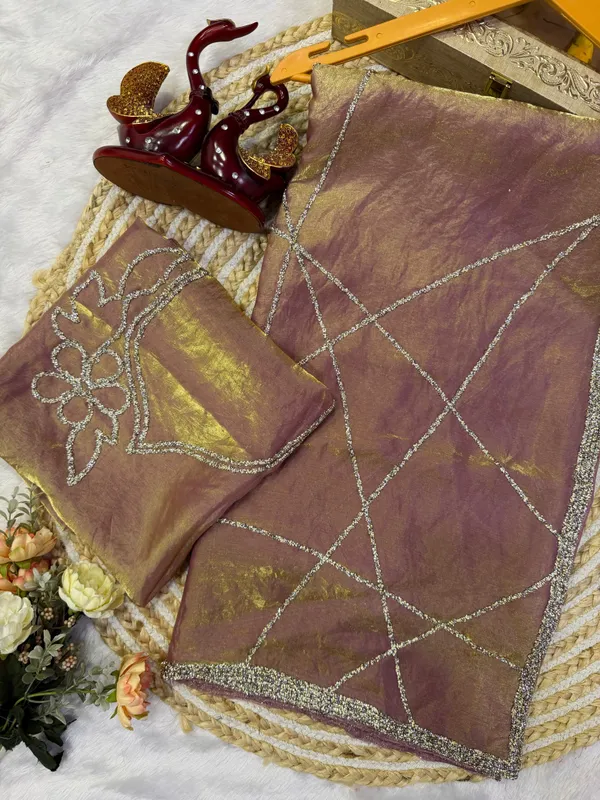 Onion_Pink_Space_Silk_Saree_For_Women