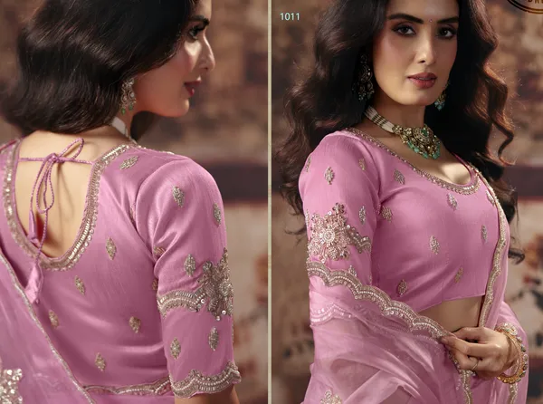 Baby_Pink_Tissue_Organza_Saree_For_Women