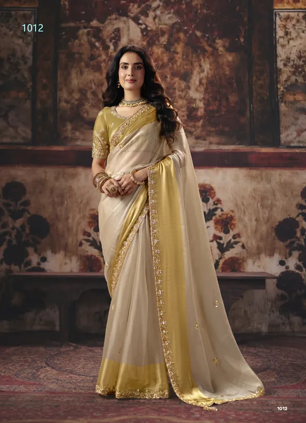 Off_White_Tissue_Organza_Saree_For_Women