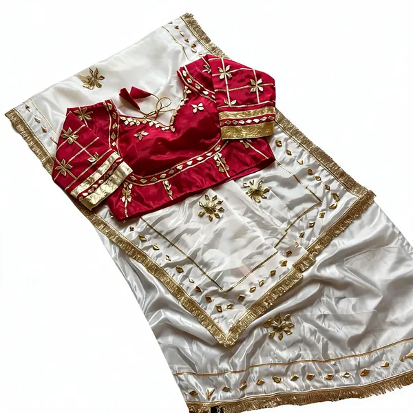 White_Crepe_Silk_Saree_For_Women