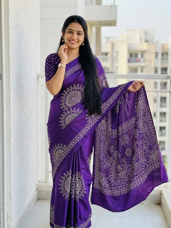 Ajrakh_Print_Bandhani_Modal_Silk_Saree_|_All_Over_Bandhani_Printed_Saree_with_Printed_Matching_Blouse_|_Traditional_Ethnic_Wear_for_Women