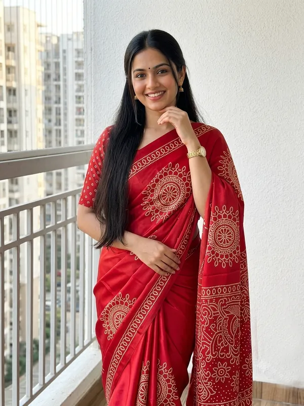 Ajrakh_Print_Bandhani_Modal_Silk_Saree_|_All_Over_Bandhani_Printed_Saree_with_Printed_Matching_Blouse_|_Traditional_Ethnic_Wear_for_Women