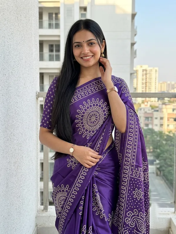 Ajrakh_Print_Bandhani_Modal_Silk_Saree_|_All_Over_Bandhani_Printed_Saree_with_Printed_Matching_Blouse_|_Traditional_Ethnic_Wear_for_Women