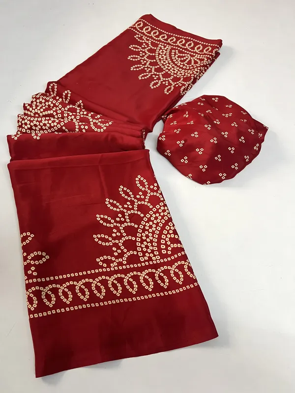 Ajrakh_Print_Bandhani_Modal_Silk_Saree_|_All_Over_Bandhani_Printed_Saree_with_Printed_Matching_Blouse_|_Traditional_Ethnic_Wear_for_Women