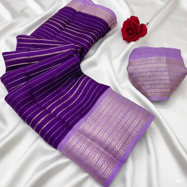 Printed_Mysore_Silk_Blend_Saree_(Purple)