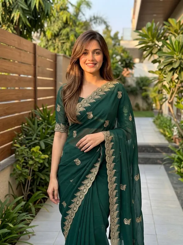 Embellished,_Embroidered,_Striped,_Woven_Bollywood_Chiffon_Saree_(Light_Green)