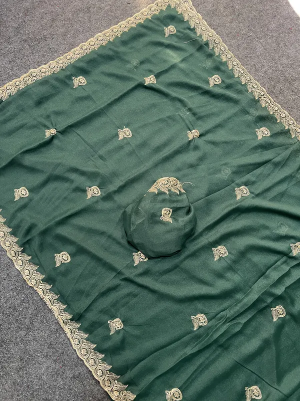 Embellished,_Embroidered,_Striped,_Woven_Bollywood_Chiffon_Saree_(Light_Green)