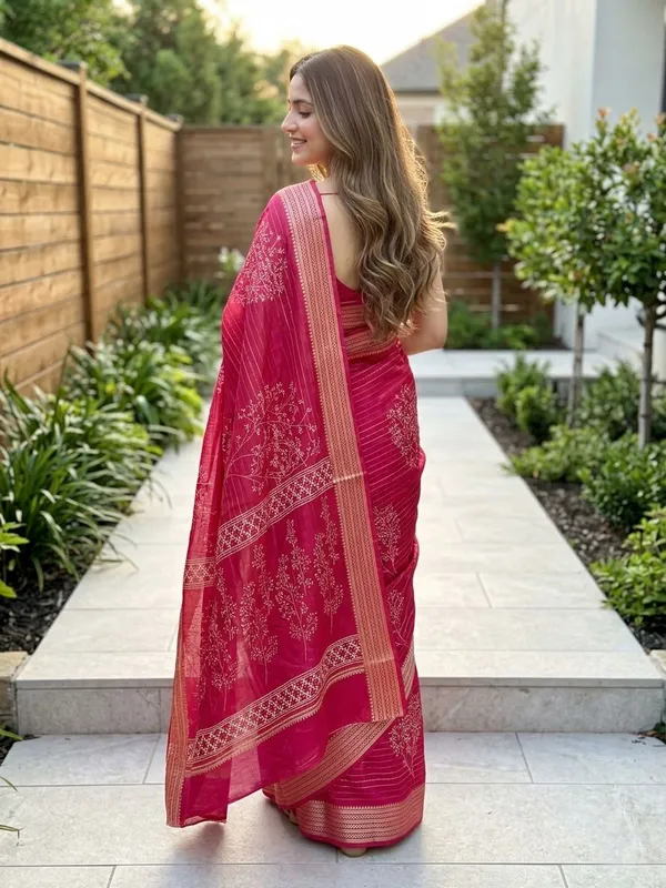 Floral_Print,_Printed_Mysore_Art_Silk,_Silk_Blend_Saree_(Pink)