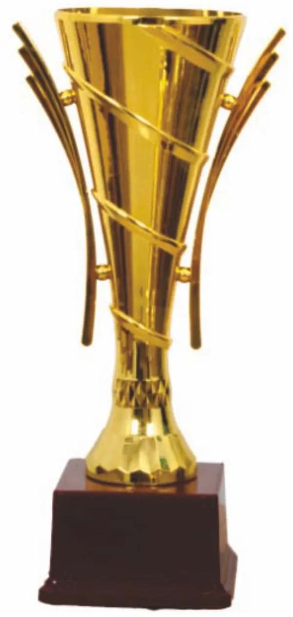 Golden_Metal_Tapered_Trophy_Cup_With_Wooden_Base