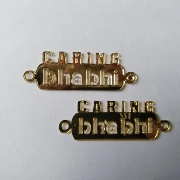 Golden_Acrylic_Bhabhi_Bhai_Rakhi_Connector_Charms