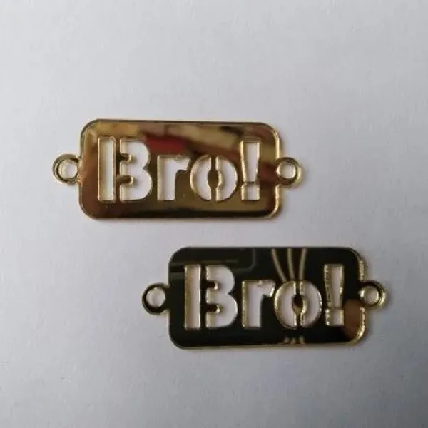 Gold_Metal_Bro_Charm_Connector_Acrylic_Rakhi