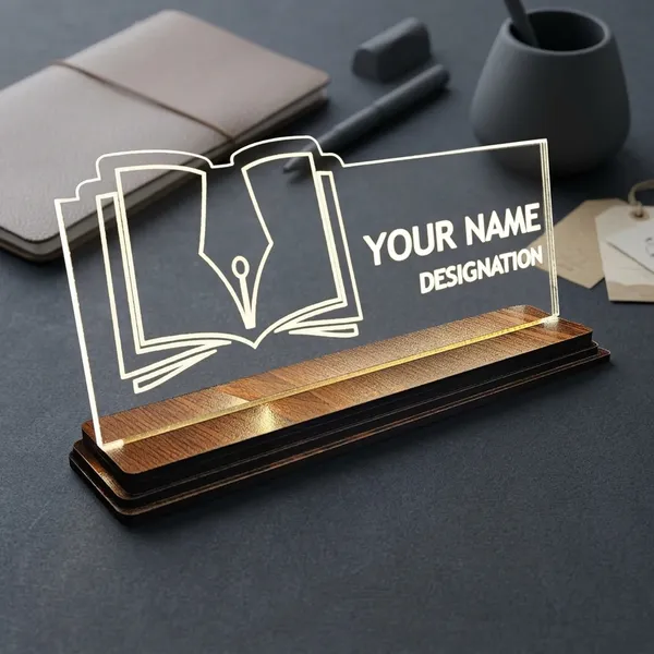 Acrylic_Wooden_Base_LED_Personalized_Office_Desk_Name_Plate