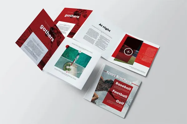 220_Gsm_Matte_Paper_Custom_Printed_Sports_Event_Brochure