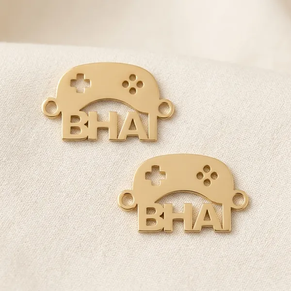 Gold_Metal_Bhai_Charm_Loop_Connector_Rakhi_Making_Pair