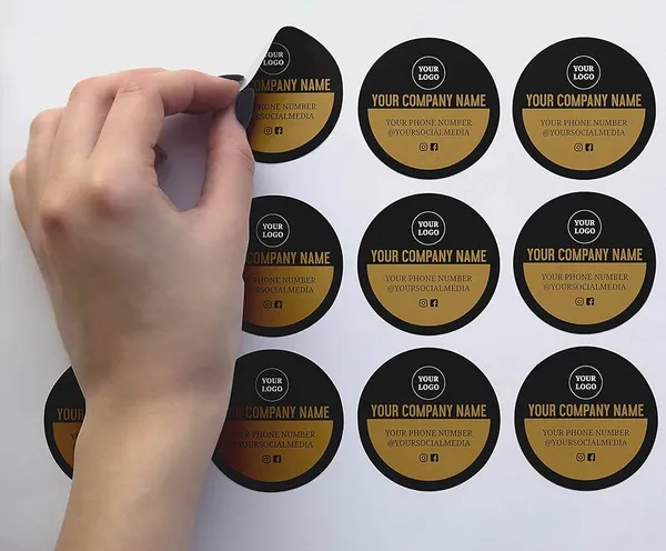 Custom_Round_Printed_Waterproof_Vinyl_Stickers