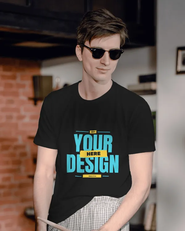 Black_Cotton_Regular_Fit_Custom_Print_T-Shirt_For_Men