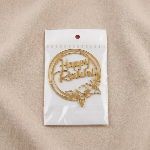 Golden_Acrylic_Floral_Wreath_Happy_Rakhi_Decorative_Topper