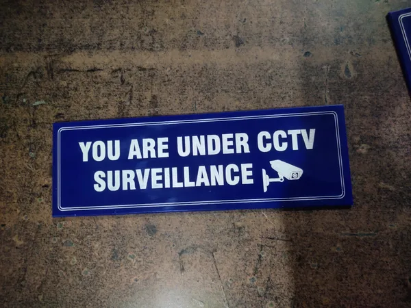 Black_Golden_Acrylic_Cctv_Surveillance_Warning_Sign_Board