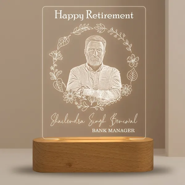 Acrylic_Retirement_Floral_Photo_Engraved_LED_Night_Lamp