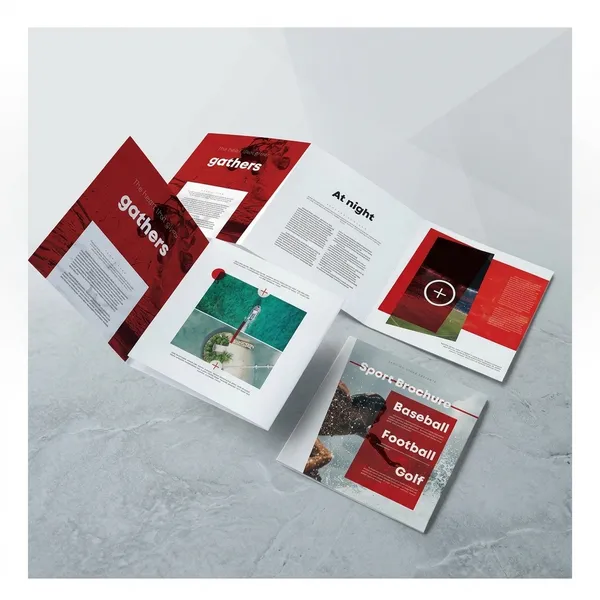 220_Gsm_Matte_Paper_Custom_Printed_Sports_Event_Brochure