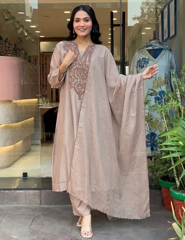 Launching_New_Premium_Designers_Kurta_Pent_Set_Brown